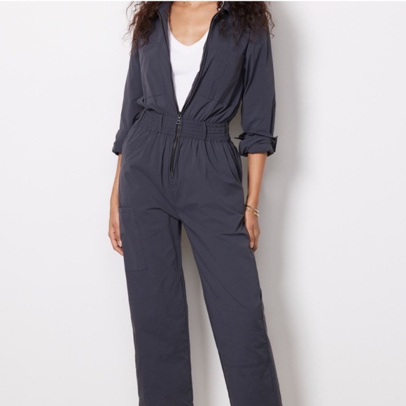 🎉HP🎉Rivet Utility Artist Long Sleeve Jumpsuit